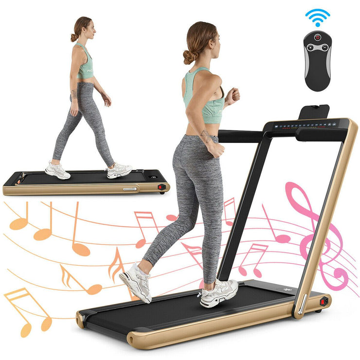 Folding Treadmill Electric 1-12KM/H with Bluetooth