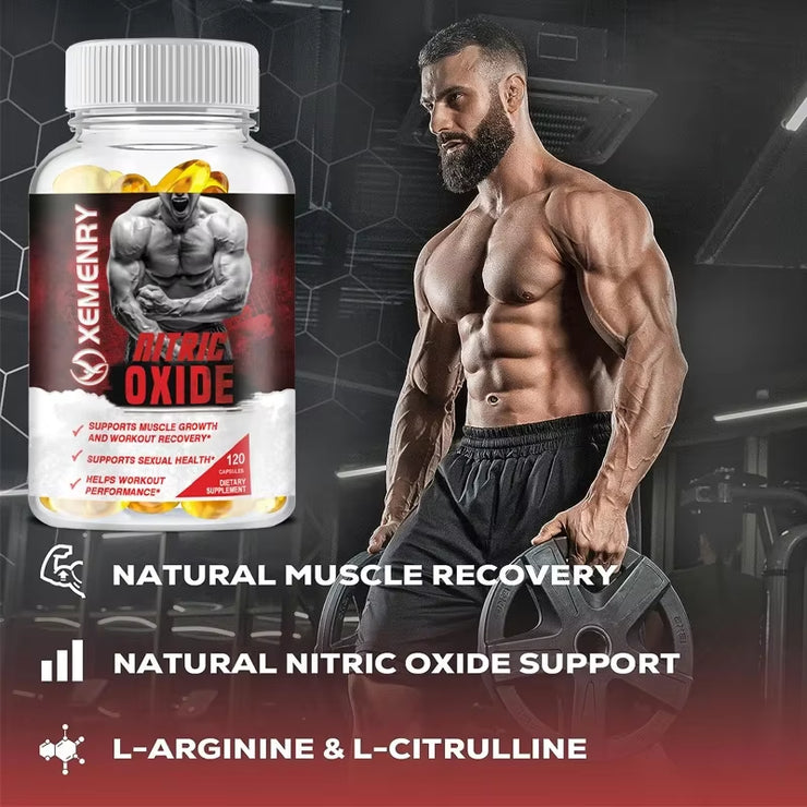 Nitric Oxide - Improve Endurance, Performance, Increase Muscle Strength, and Promote Blood Circulation