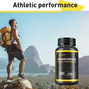 Turkesterone Supplement - Improves Male Performance, Endurance, Motivation, Focus & Muscle Mass