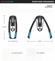 Hydraulic Power Chest Expander Arm Twister Trainer Exerciser Adjustable Smart Counter Home Gym Upper Body Strength Training