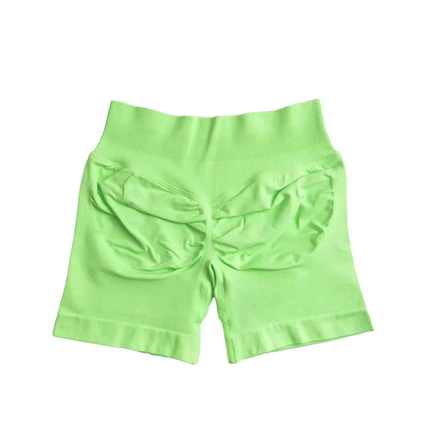 Shorts Women Seamless Gym Wear Low Waist Yoga Bike Sports Workout Fitness Leggings Running Clothing Scrunch Butt Tights