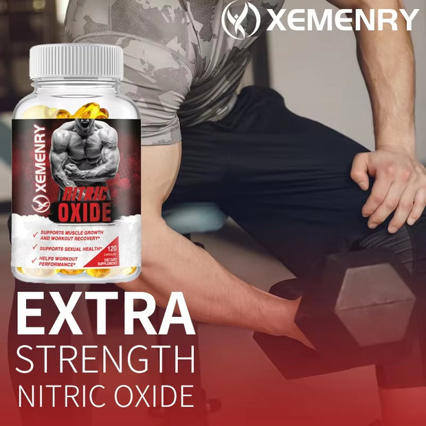 Nitric Oxide - Improve Endurance, Performance, Increase Muscle Strength, and Promote Blood Circulation