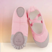 Children Girls Ballet Shoes Soft Sole Dance Shoes Kids Boys Adult Ballet Slippers Indoor Yoga Gym Dance Practice Shoes