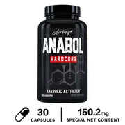 Anabol Hardcore Supplement - Repair Muscle, Muscle Growth, Energy Support, Metabolism, Improved Endurance, Improves Performance