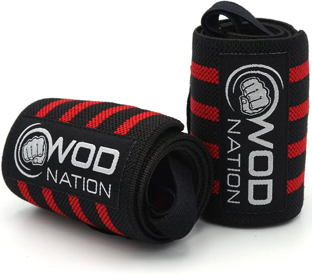 Wrist Wraps for Weightlifting & Strength Training – Professional Gym Straps W/Thumb Loop for Men & Women