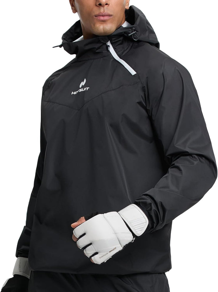 Sauna Suit for Men Sweat Sauna Jacket Pant Gym Workout Sweat Suits