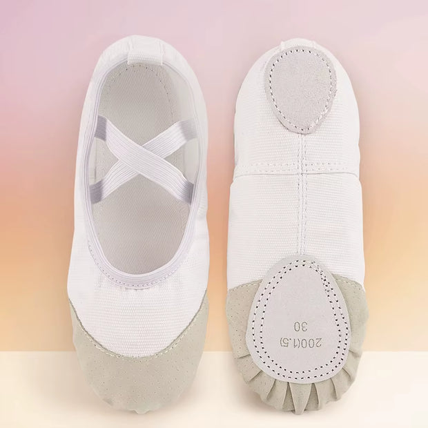 Children Girls Ballet Shoes Soft Sole Dance Shoes Kids Boys Adult Ballet Slippers Indoor Yoga Gym Dance Practice Shoes