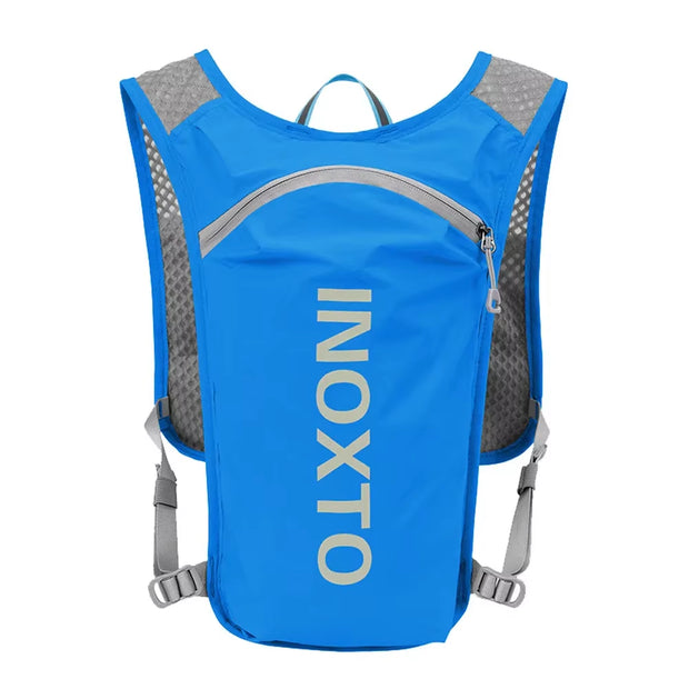 Waterproof Running Backpack 5L Ultra-Light Hydration Vest Mountain Bike Bag Men Breathable Gym Bag 2L Water Bag