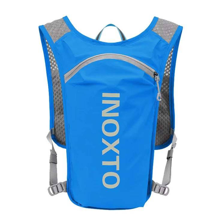 Waterproof Running Backpack 5L Ultra-Light Hydration Vest Mountain Bike Bag Men Breathable Gym Bag 2L Water Bag
