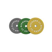 2" Olympic Low Bounce Color Rubber Bumper Weight Plates