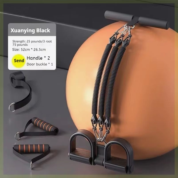 Pedal Tension Rope Puller Exercise Superior Quality Multi-Functional Fitness Exercise Resistance Band Men Sports Gym Equipment