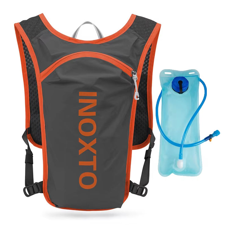 Waterproof Running Backpack 5L Ultra-Light Hydration Vest Mountain Bike Bag Men Breathable Gym Bag 2L Water Bag