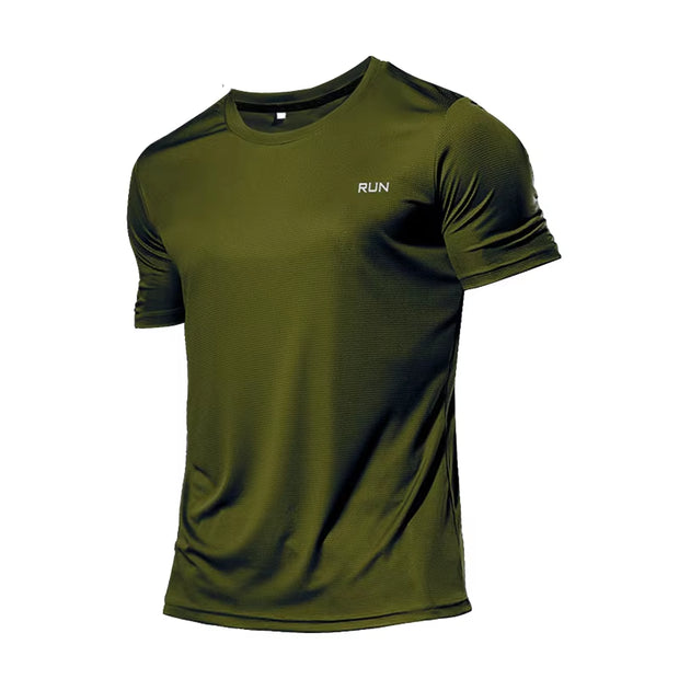 Men Long Sleeve Sport T-Shirt Quick Dry Running Shirt Breathable Anti-Sweat Top Gym T Shirt Men Fitness Gym Clothing Men 2023
