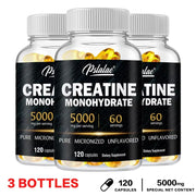 Creatine Monohydrate - Improves Athletic Performance, Strength, Endurance and Muscle Building