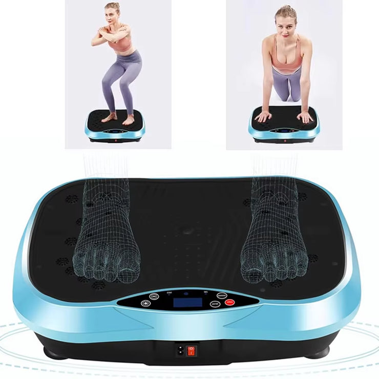 Vibration Slimming Plate Exercise Machine Whole Body Fitness Vibration Platform Home Training Equipment for Recovery & Wellness