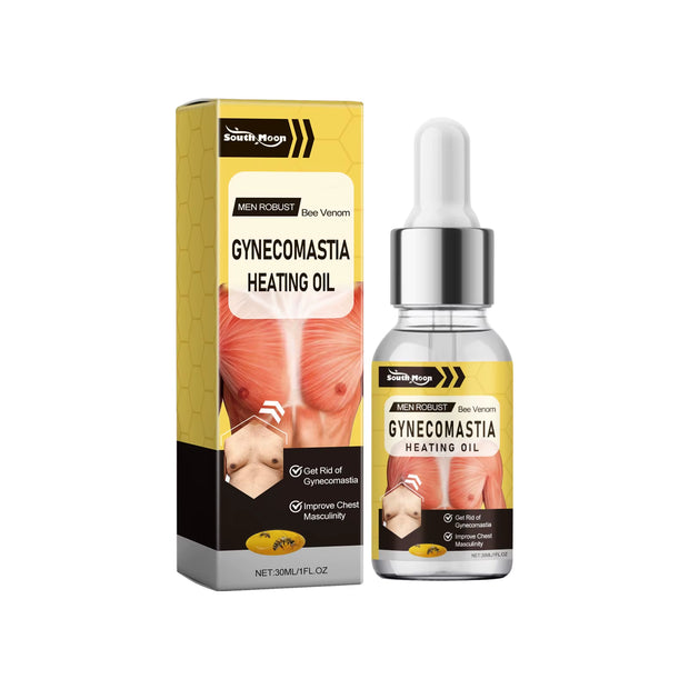 Men'S Breast Tightening Oil Gynecomastia Reduction Cellulite Removal Belly Muscle Fitness Abs Sculpting Chest Muscle Massage Oil