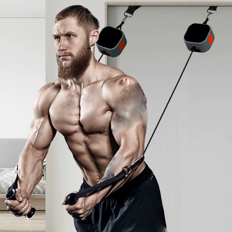 Strength Trainer Adjustable Resistance Machine for Workout Exercise Home Gym