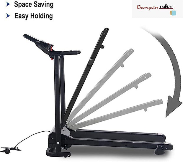 Treadmill Electric Jogging Running Machine Motorised Folding Machine Home Gym UK