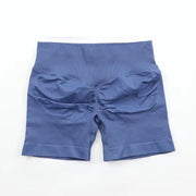 Impact Shorts Women Seamless Roll-Up Sports Shorts Hip Stretch Fitness Clothes Running Shorts Women'S Gym Impact Leggings