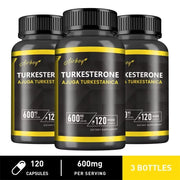 Turkesterone Supplement - Improves Male Performance, Endurance, Motivation, Focus & Muscle Mass
