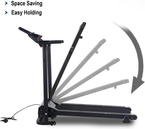 Treadmill Electric Motorized with 9 % Incline Gym Running Machine Home Folding