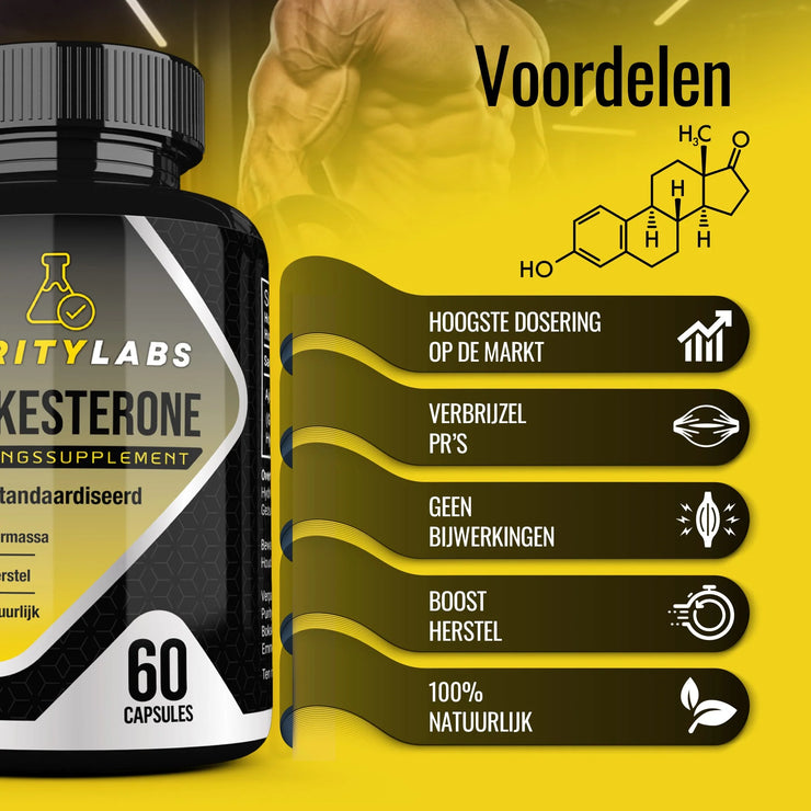 Puritylabs Turkesterone - 20% Gestandaardiseerd