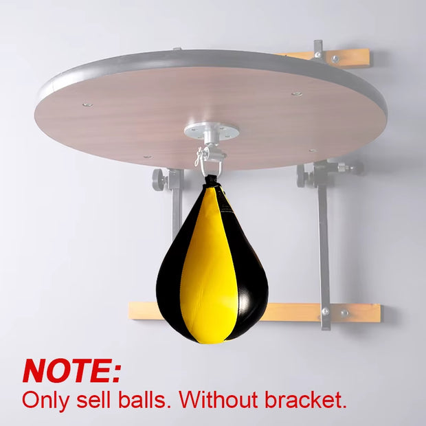 Professional Boxing Pear Shape Speed Ball Inflatable Swivel Punching Boxing Training Bag for Gym Home Boxing Exercise Equipments