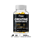 Creatine Monohydrate - Improves Athletic Performance, Strength, Endurance and Muscle Building