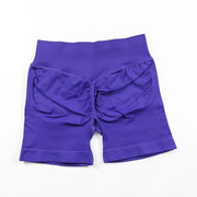 Impact Shorts Women Seamless Roll-Up Sports Shorts Hip Stretch Fitness Clothes Running Shorts Women'S Gym Impact Leggings