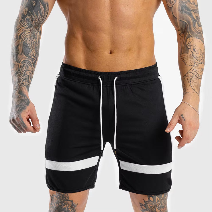 Summer Running Shorts Men Fitness Gym Joggers Workout Breathable Mesh Men Short Pants Quick Dry Training Sport Gym Shorts Male