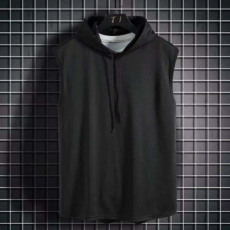 MRMT 2025 Brand New Men'S Tank Tops Vest Sleeveless Tees for Male Hooded Man Vests Tops Hip Hop Men Tank Top Hoody T Shirt