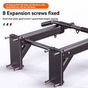 Horizontal Bar Household Indoor Wall Pull up Device, Perforated Single Pole Lifting Ring, Home Fitness Equipment