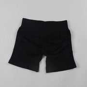 Impact Shorts Women Seamless Roll-Up Sports Shorts Hip Stretch Fitness Clothes Running Shorts Women'S Gym Impact Leggings