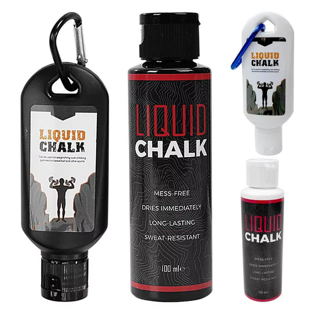 50Ml/100Ml Liquid Chalk Sweat-Resistant Workout Magnesium Powder Anti-Slip Cream Grip Weight Lifting Climbing Gym Sports Chalk