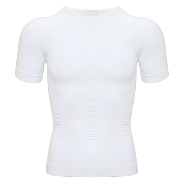 1/2 PCS Men Body Shaper T-Shirt Slimming Shapewear Corrective Posture Belly Control Compression Man Modeling Underwear Corset