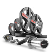 Texas Star Olympic Weight Plates and Curl Barbell Sets