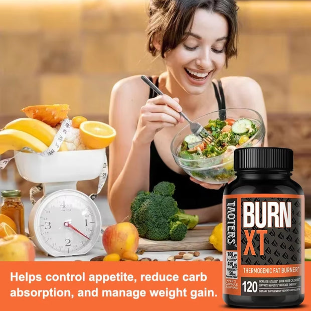 Fat Burner Supplement-Boosts Immune System, Detoxifies, Boosts Metabolism, Boosts Digestive System, and Boosts Energy for Unisex