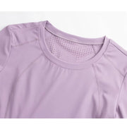 Slim Fit Yoga Shirt Women Long Sleeve Gym Top Breathable Athletic Tee Lightweight Quick Dry Running Shirt Autumn New