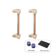 Wooden Push-Up Stand Non-Slippush up Bar Handles Fitness Pushup Board Calisthenics Parallettes Bar Exercise Equipment for Home