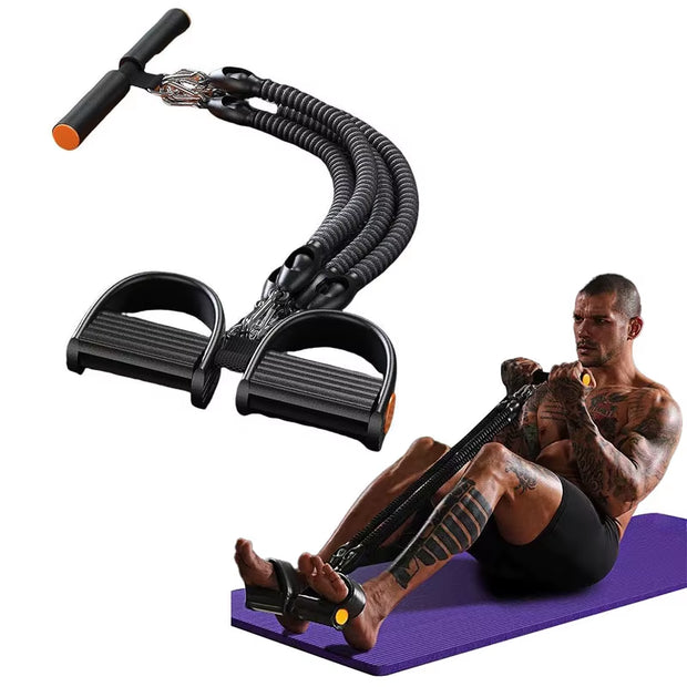 Pedal Tension Rope Puller Exercise Superior Quality Multi-Functional Fitness Exercise Resistance Band Men Sports Gym Equipment
