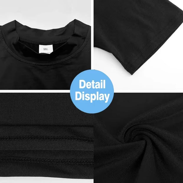 Compression Shirt Summer Men Gym Tank Tops Muscle Fitness Clothing Turtleneck Sport Sleeveless T Shirt Bodybuilding Running Vest