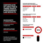 Turkesterone & Tongkat Ali | 1000MG | (Max Purity)