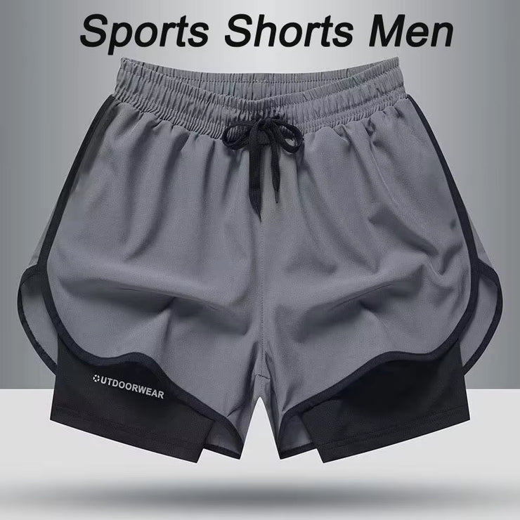2024 Training Men Running Shorts Sports Jogging Fitness Breathable Sportswear Quick Dry Mens Gym Men Shorts Sport Gym Short