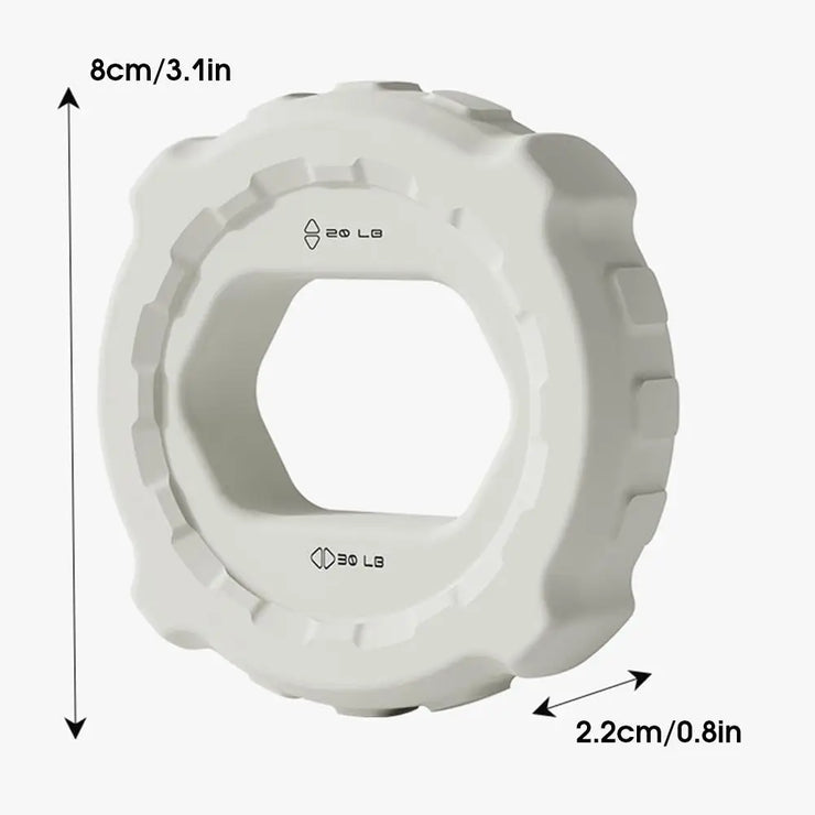 Hand Fitness Finger Grips Intensity Silicone Hand Muscle Strengthener Carpal Expander Exercise Gym Gripper