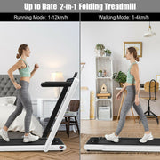 Folding Treadmill Electric 1-12KM/H with Bluetooth