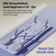 At Home Pilates Board Foldable 4-In-1 Exercise Wheel Roller Exercise Equipment for Home Gym Workout Trainer Pilate Board