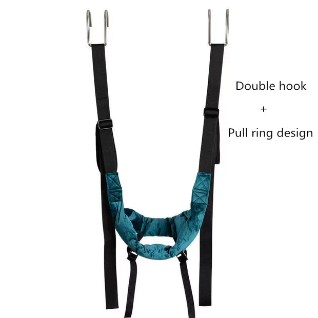 Cervical Neck Traction Belt Hanging Neck Stretching Cervical Spondylosis Treatment Device Cervical Spine Orthosis Traction Frame