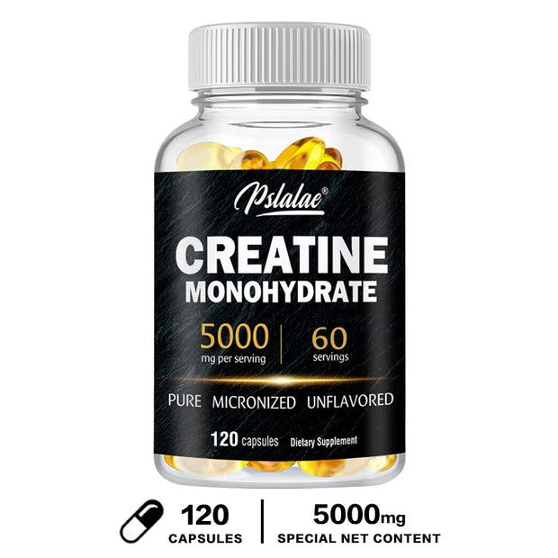 Creatine Monohydrate - Improves Athletic Performance, Strength, Endurance and Muscle Building