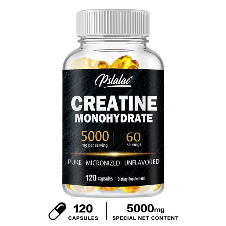 Creatine Monohydrate - Improves Athletic Performance, Strength, Endurance and Muscle Building