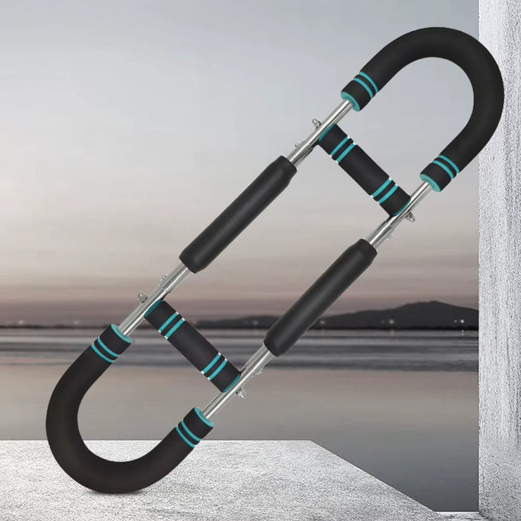 Hand Grip Strengthener Portable Wrist Strength Trainer 2 Adjustable Level Twister Arm Exerciser U Shaped Home Fitness Equipment